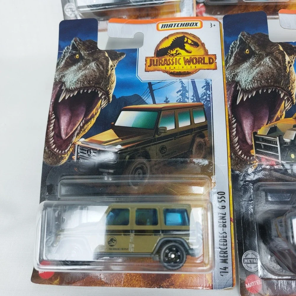 Matchbox 2021 Jurassic World‎ Dominion Lot of 4 Vehicles New